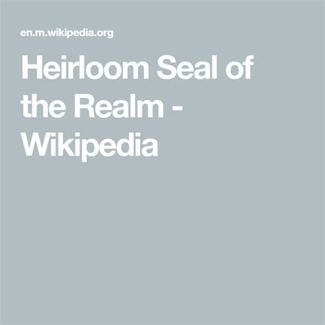 Heirloom Seal of the Realm - Wikipedia | China culture, The han dynasty, Qin dynasty