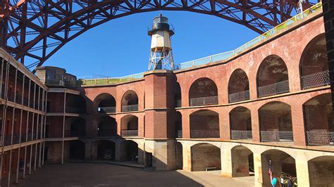 Fort Point National Historic Site Under The Golden Gate Bridge