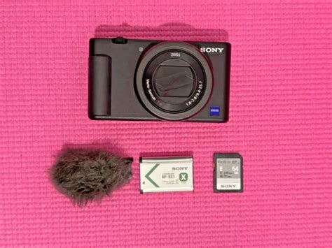 SONY ZV-1 COMPACT Digital Vlogging 4K Camera for Content Creators&Vloggers-Black $399.00 - PicClick