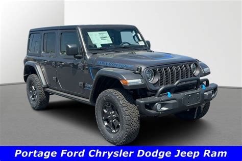 New 2023 Jeep Wrangler 4xe Rubicon 20th Anniversary Sport Utility in Portage #J1756 | Portage ...