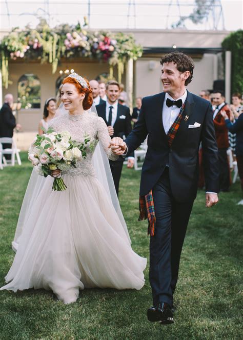 Emma Watkins and Lachlan Gillespie The Wiggles Wedding | POPSUGAR Celebrity Australia