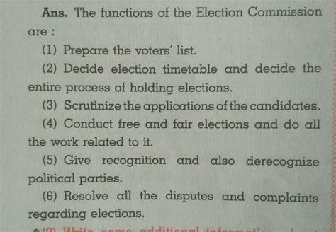 What Are The Main Functions Of The Election Commission Of India Class 9 - Xoticnews.com