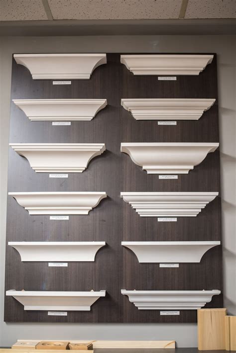 Showroom Crown Moulding | House ceiling design, Cornice design, Home interior design