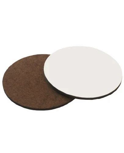 Wood Blank White Round Coasters for Sublimation at Rs 40/piece in Bengaluru