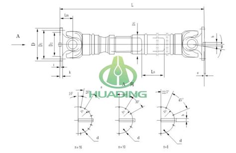 Cardan Shafts With Length Compensation