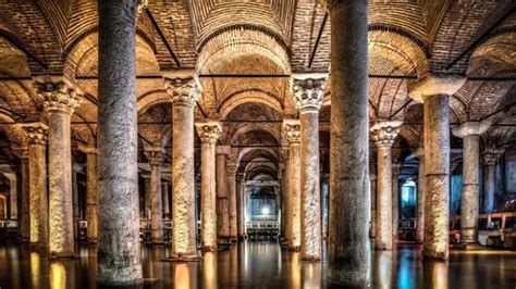 Basilica Cistern Map