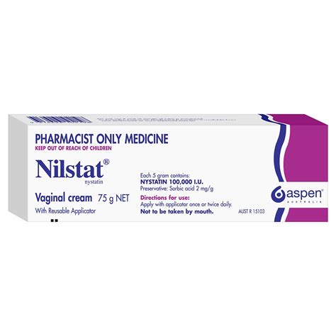 Nilstat Nystatin (100000U/5g) Vaginal Cream 75g