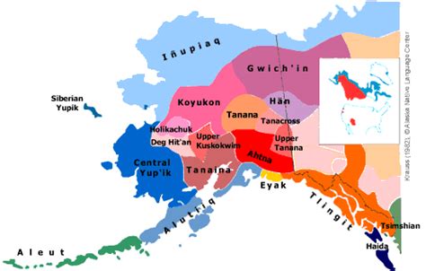 Map Of Native American Languages