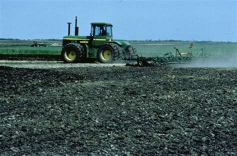 Free picture: tractor, plow, fields, cultivated