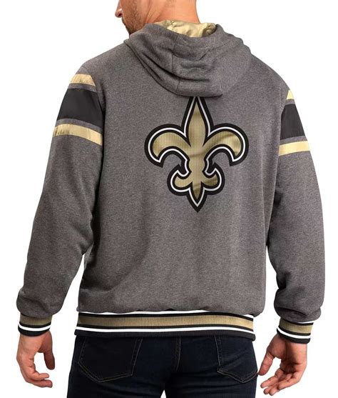 Extreme New Orleans Saints Gray Hoodie