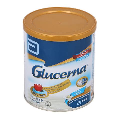 Glucerna Triple Care Diabetic Milk Powder Vanilla 850g - complete ...