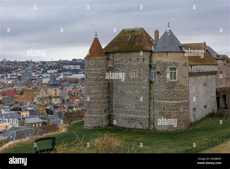 The castle- museum of Dieppe in Normandy Stock Photo - Alamy