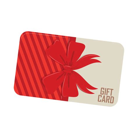 gift card red bow 13263487 Vector Art at Vecteezy