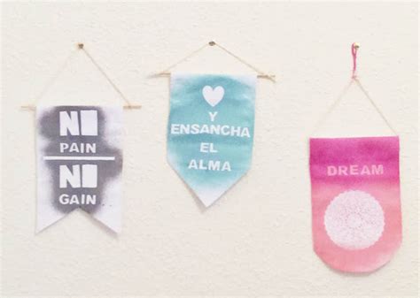 INSPIRACION DIY - BANDERINES | Manualidades