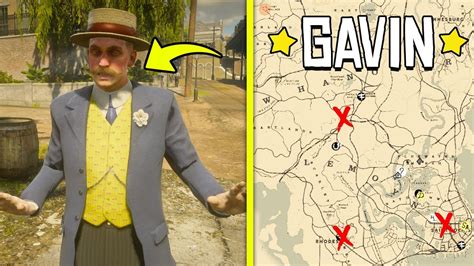 Red Dead Redemption 2 - Does Gavin Actually Exist? Where Is He? - YouTube