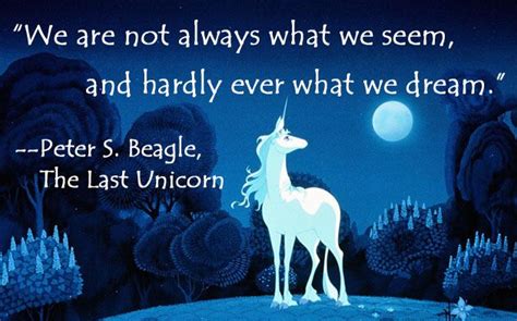 S The Last Unicorn Peter Beagle Quotes. QuotesGram