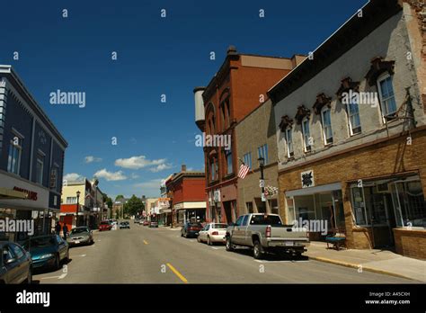 AJD57447, Ishpeming, MI, Michigan, Upper Peninsula, downtown, historic ...