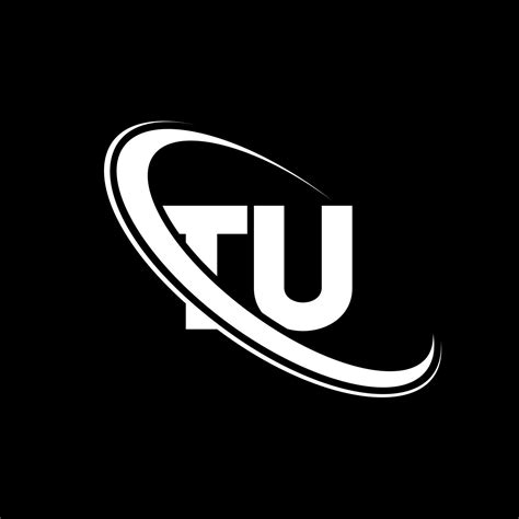 TU logo. T U design. White TU letter. TU letter logo design. Initial ...