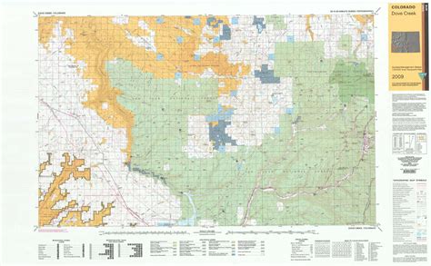 CO Surface Management Status Dove Creek Map | Bureau of Land Management