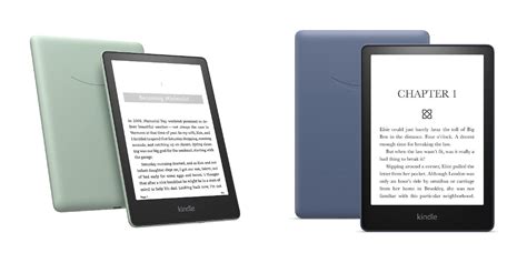 The Kindle Paperwhite & Signature Edition Get Two New Colors