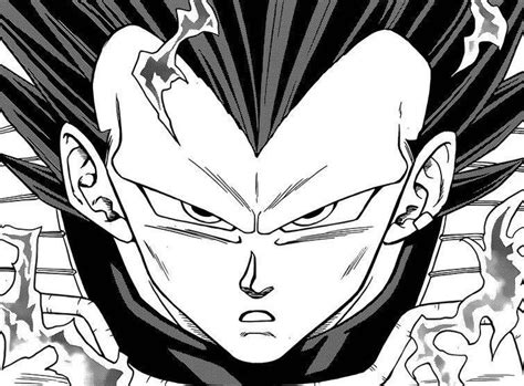 Vegeta Ultra Ego Outline