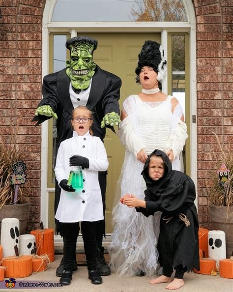 Frankenstein Family Costume | Easy DIY Costumes