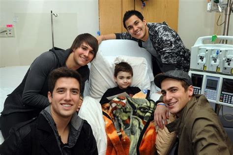 BTR spreads Cheer to Children's Hospital in Boston - Big Time Rush ...