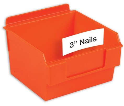 Storbox and Shelfbox Plastic Bin Labels - BSB-LBL25