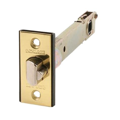 Schlage F Series 5-in Deadlatch Square Corner at Lowes.com