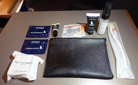 Singapore Airlines Business Class Amenity Kits - One Mile at a Time