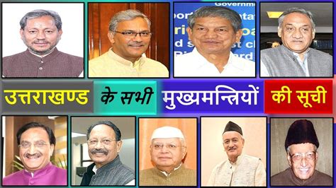 List of Chief Ministers of Uttarakhand (2000 - 2021) | History of ...