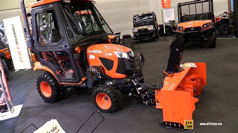 2020 Kubota BX 23S Tractor with Snow Blower - Walkaround - YouTube