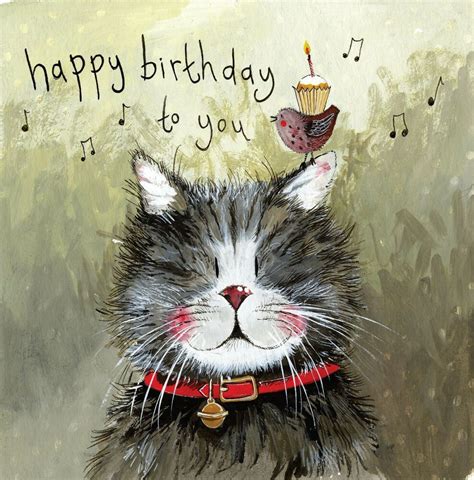 Free Cat Birthday Cards Design Your Very Own Cats Printable & Online ...