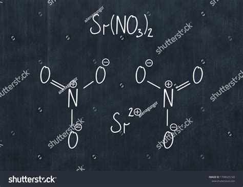 Strontium Nitrate Formula Handwritten Chemical Formula Stock Illustration 1708925143 | Shutterstock