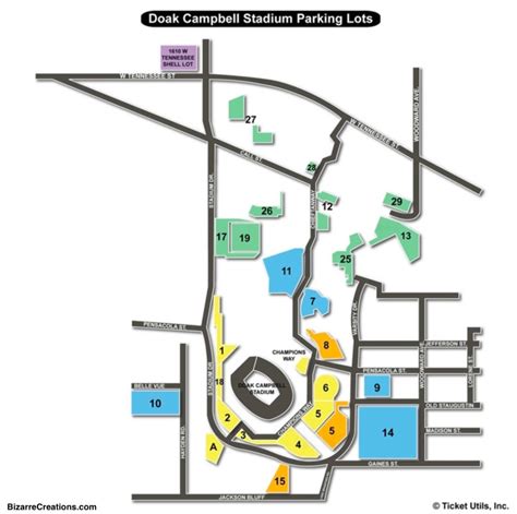 Doak Campbell Stadium Seating Chart | Seating Charts & Tickets