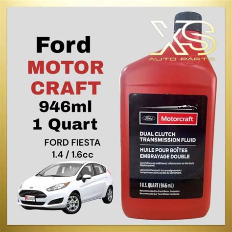 Ford Motorcraft® Dual Clutch Transmission Fluid DCT for Ford Fiesta Ecoboost, Ford Focus ( 946ml ...