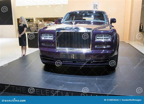 Rolls-Royce Celestial Phantom Luxury Car Editorial Photo - Image of ...