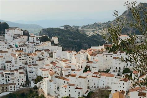 Casares, Spain; a lovely white village with a castle of Arab origins