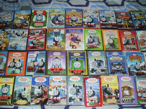 All Of My Thomas Friends VHS DVD Collection by NWeezyBlueStars23 on DeviantArt