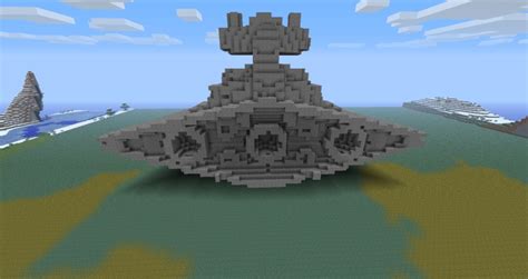 Star Wars Destroyer schematic Minecraft Map