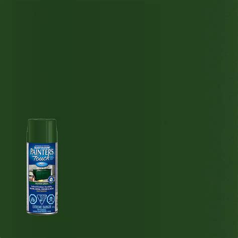 Rust-Oleum Painter's Touch Multi-Purpose Paint in Gloss Hunter Green, 340 G Aerosol Spray ...