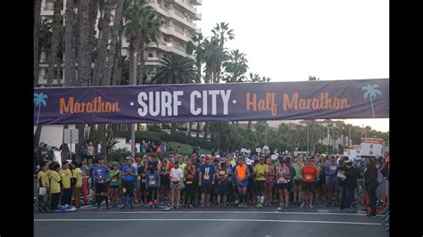 "Run Surf City" Surf City USA Marathon 2016 - YouTube