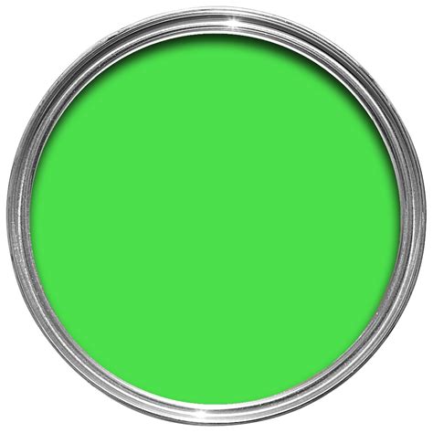 Rust-Oleum Green Neon Paint 125ml | Rooms | DIY at B&Q