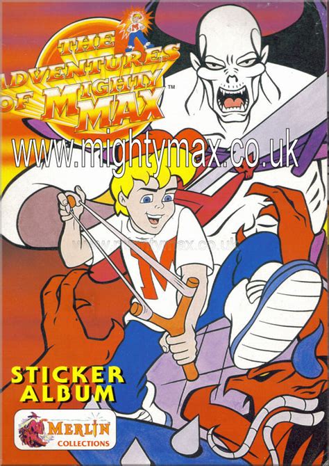 mighty max sticker album by capitalPP on DeviantArt