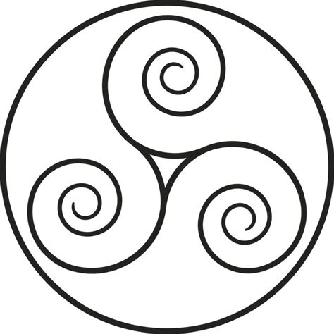 Triskelion, Celtic, Middle Ages, Ireland, Brittany | Celtic symbols ...