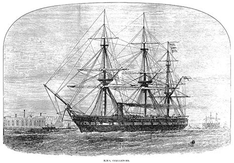 Hms Challenger, 1872 by Granger