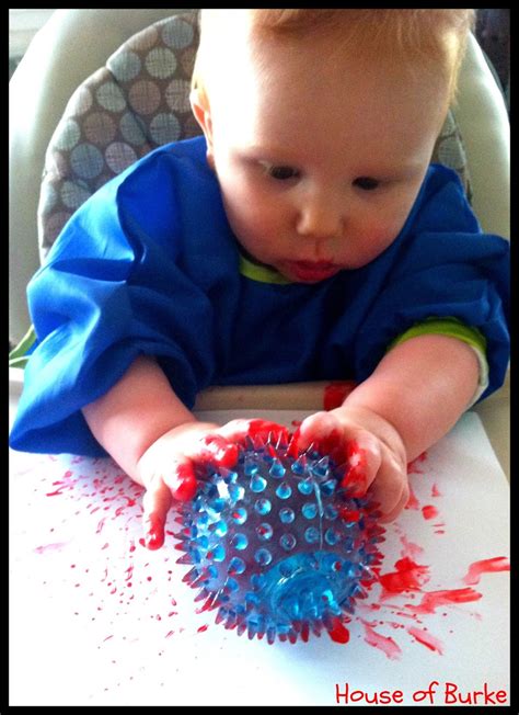 House of Burke: Spiky Ball Painting