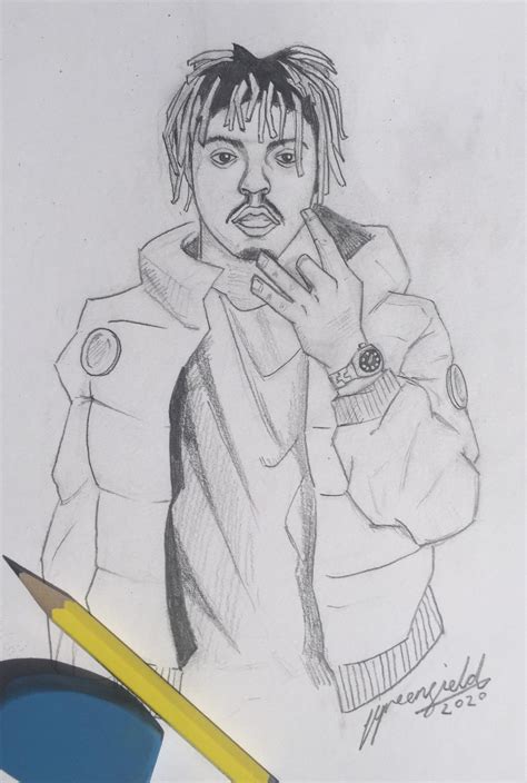 Juice wrld sketch🌎🕊 : r/JuiceWRLD