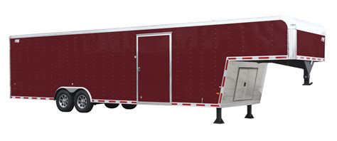 Gooseneck Enclosed Race Trailers - Trailer Sales of New York