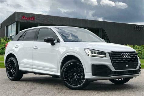 2019 Audi Q2 Black Edition 30 TFSI 116 PS 6-speed white Manual | in ...